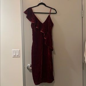 Tularosa red / maroon velvet dress